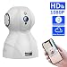 Produktbild 2019 Neu WLAN IP Mipc Kamera 1080P, Wireless IP Überwachungskamera, IP Kamera mit Alexa für den Innenbereich, Baby/Haustier/Zuhause Überwachungskamera mit Bewegungserkennung, Zwei-Wege Audio