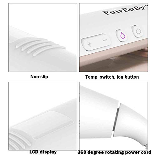 Infrared Hair Straightener Professional  LCD Display PTC Heating  3D Floating Board  Flat Iron For Hair Styling  2 In 1 Professional Ceramic Tourmaline Iron For Hair Straightening And Curling