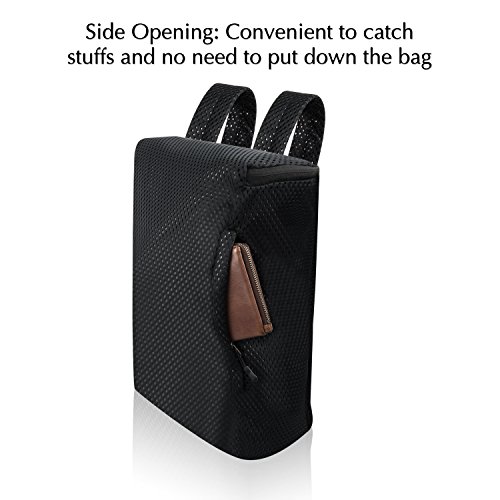 PRITEK Fashion Backpack, Hollow External Cover Big Capacity Portable Lightweight Daypack Shoulder Backpack for Boys Girls Men Women