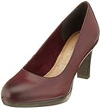 Muster: Uni Tamaris Damen 1-1-22410-23 549 Plateaupumps,Rot (Bordeaux 549), 39 EU