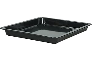 ‎AEG Backblech Kuchenblech Fettpfanne 425x360x43mm emailliert Backofen Herd Original Electrolux AEG 3870288200 387028820 auch ArthurMartin Husqvarna IKEA JohnLewis Juno Lamona Neue Tiba Voss Zanussi