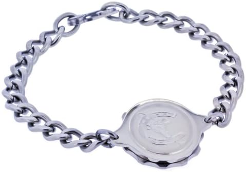 Stainless Steel SOS Talisman Bracelet - Ladies Horseshoe