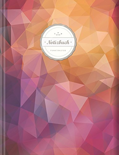 Punktraster Notizbuch (©Star, A4, 156 Seiten, Softcover) || Dickes Notizbuch mit Register + Robuster Einband || Bullet Journal, Handlettering, Skizzenbuch, Zeichenbuch, Tagebuch, 