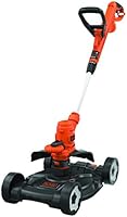 Black + Decker ST5530CM Outil 3 en 1 Coupe-bordure/Tondeuse/Dresse-bordure 550 W 30 cm