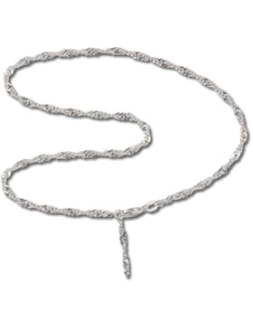SilberDream Fußkette Singapur 925 Sterling Silber 25cm Fußkettchen SDF014