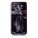 Produktbild Handyhülle für iPhone X/iPhone XS, Vemos Glatt Dünn Schlank Silikon TPU Flexible Handy Case Hülle Etui Bumper Schutzhülle im Bunt Cartoon Tiere Funny Motiv - Katze Tiger
