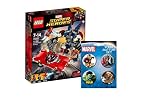 LEGO� Marvel Super Heroes 76077 Iron Man gegen Detroit Steel + 1 Marvel Button - Marvel