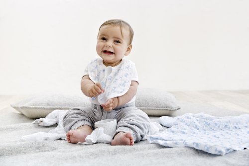 Lässig LLELAMCVPS01 Einschlag, Mulltuch Swaddle und Burp Blanket L-Lela, 3 Stück sortiert, 85 x 85 cm - 3