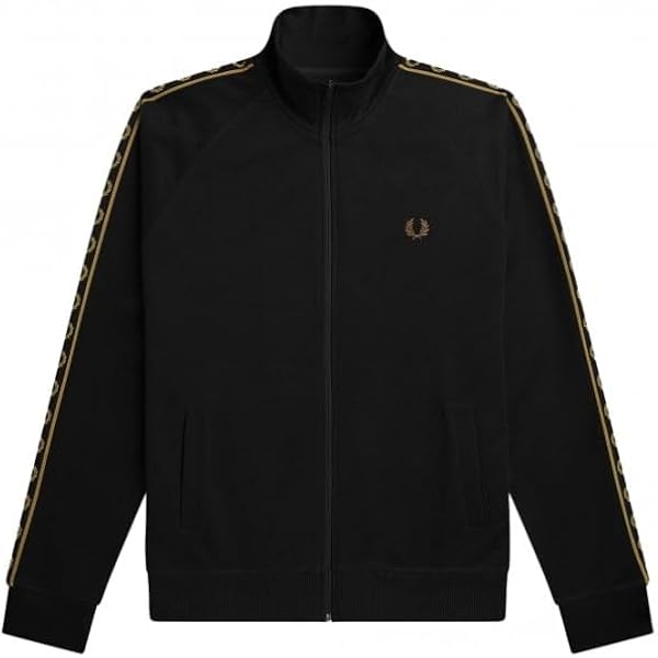 Fred Perry Taped Track Jacket, Sportjackett - XS : Amazon.de: Fashion