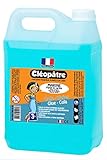 Cola liquida fuerte de color azul claro. Apreciada para los niños que pueden ver la cantidad de cola sobre el soporte.
