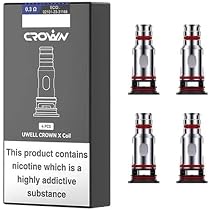 Uwell Crown X Pod System mit 1500 mAh Akku und 5,3 ml Tank