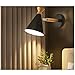 Produktbild Nordic Wall Lampenauflage Bedside Lampe Kreativ Simple Living Room Wandlampe Stair Light Wood Aisle Lichter Wollmauer LampTv Wall Light (Grünes Schwarz),Black