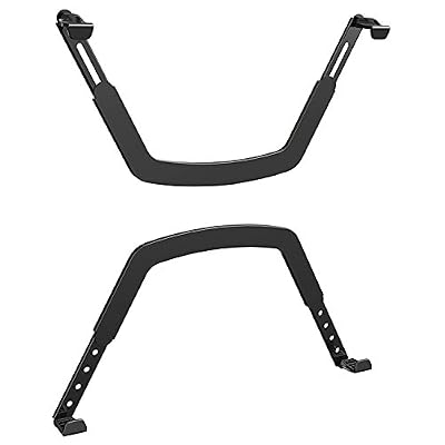 Invision Kit Adaptateur Non-VESA pour Fixation d'écran TV et PC de 17-27" sans trou de Fixation à l'arrière [Support TV Existant ou Bras de l'écran Disposent d'un Modèle de Support de 75x75mm](NV100)