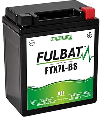 Batteria Gel YTX7L-BS Outdo Scooter Moto Con Schermo LCD 554006G - Foto 13
