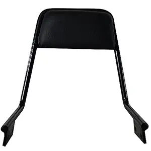 AllExtreme EXMBU3B Heavy Duty Bike Pillion Backrest Passanger Rear Seat Back Support Rest with Cushion Compatible for BS3 and BS4 Model Bullet 350cc and 500cc