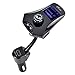 Produktbild FM Transmitter, Elinker Bluetooth Auto MP3 Player Wireless 3 USB Anschlüsse 5V 2.1A KFZ-Ladegerät Radio Adapter Audio Empfänger Handsfree Auto Transmitter mit 1.44 Zoll LCD Display Auto Batteriespannung, 3.5mm Audio Anschluss, TF Karte für iPhone, iPad, Tablet PC, MP3-Player, andere Smartphones und Audiogeräte (Schwarz)