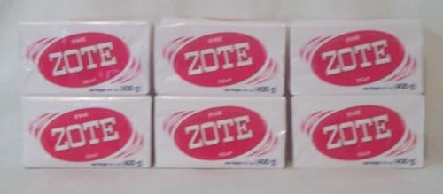 Pink Zote Soap Pink Zote Laundry Whitening Soap (6 Bar Pack)
