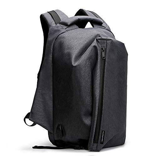 RUSH ATHLETICS, Sac à Dos Loisirs Gris Gris Ardoise Upto 15" Laptop / 20 Litre Capacity