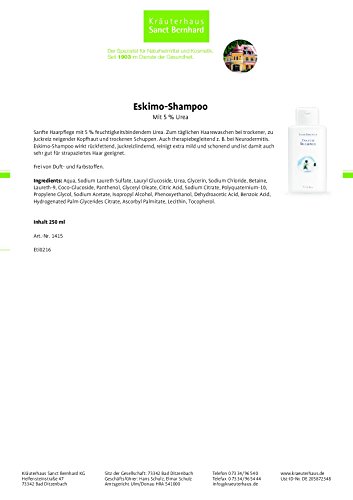 Eskimo Shampoo mit Urea 250 ml - 2