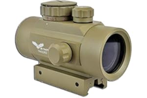 WARMHAND MIRINO Red Green DOT Full Metal per Fucile Softair Tubo 40MM E Lente 30MM Tan (JS-1X40GRDTAN)