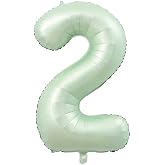 Rakam Folyo Balon 34 in&ccedil; 76-82 cm (Ada&ccedil;ayı, 2)