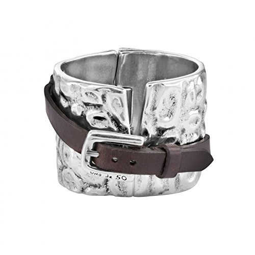 Un bracelet PUL1589MARMTL0M de la peau 50 Savage Femme
