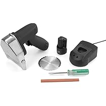 Coltello Elettrico Per Kebab - Affettatrice Regolabile 1-8mm, 80W, Acciaio Inox 304 - Foto 7
