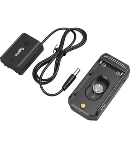 Hersmay 5V 2A USB Netzteil mit NP-FW50 Dummy Akku AC-PW20 für Sony NEX-3/5/6/7 Serie A7 A7II A7R A7S A7RII A7SII A33 A37 A35 A6000 A6100 A6300 A6400 A6500 Batterie Adapter