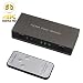 Produktbild HDMI Switcher 4K,Snxiwth 3 Port HDMI Switch | HDMI Splitter Box | HDMI Verteiler 3D HD 4K/1080p Adapter für Laptops, DVD, HDTV, inkl Fernbedienung (3 x IN / 1 x Out)