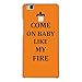 Produktbild Disagu Design Case Schutzhülle für Huawei P9 Lite Hülle Cover - Motiv COME ON BABY LIGHT MY FIRE