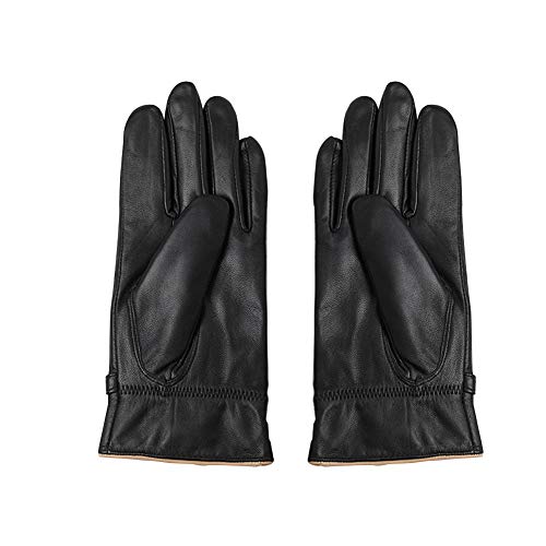 Gants en Cuir Hiver D'extérieur Chaud Chaud épais Gants en Peau de Mouton pour Les Femmes, Bonne flexibilité, Bonne qualité, Tissu préféré, Chaud et Coupe-Vent