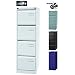 Produktbild BISLEY Hängeregistraturschrank Light in weiß - Hängeregistratur Schrank aus Metall für Hängeregister & Hängemappen | Hängeregisterschrank 4 Schübe einbahnig | TÜV/GS geprüft | 5 Farben