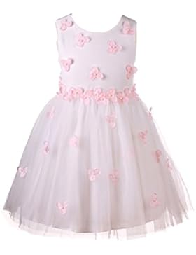 Super Cute kinder kleine Mädchen Flowers Blumen Kleider Freizeit ärmellose Party Prinzessin kleid Girls Dress