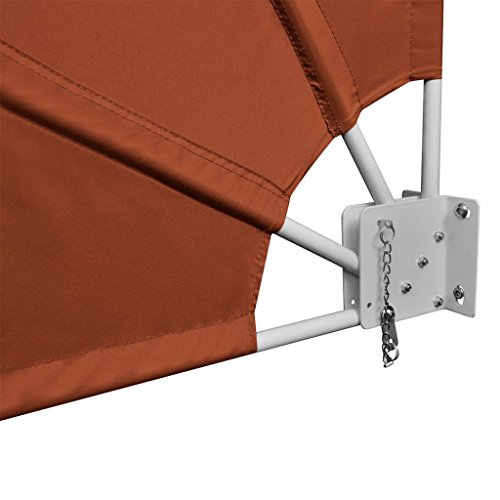 vidaXL 160x240cm Markise Seitenmarkise Balkonfächer Sichtschutz Sonnenschutz faltbar - 4