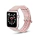Produktbild sunnyspo Ersatz-Armband für iWatch, 38 mm / 40 mm / 42 mm / 44 mm, genarbtes Leder, für Apple Watch Serie 4/3 / Serie 2 / Serie 1