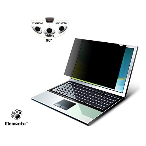 Memento 90 ° Winkel Datenschutz Bildschirmfilter | Abnehmbarer, blendfreier Displayschutzfolie für Laptop, TFT Monitor, Desktop PC, LCD LED Screen | Compatible with Apple iMac Macbook, DELL, SAMSUNG ACER, LENOVO, HP, COMPAQ, ASUS, SHARP, LG (13.3″ 16:10 – 294mm x 164mm) - 6