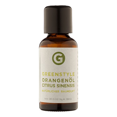 Orangenöl (30ml) naturrein - ätherisches Öl von greenstyle