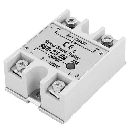 RELÉ DE ESTADO SÓLIDO SSR 3-32V DC OUTPUT 24-380V AC