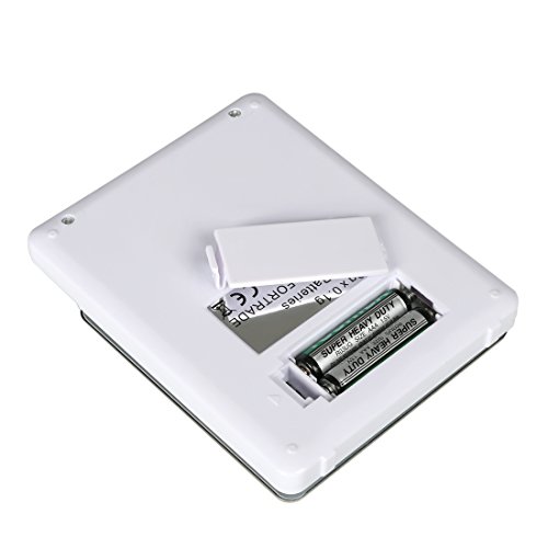 BOJIN Digitale Briefwaage Küchenwaage 0.1g-2kg Eigengewichtfunktion & Zählenfunktion Elektronische Wagge für Genauigkeit - 7