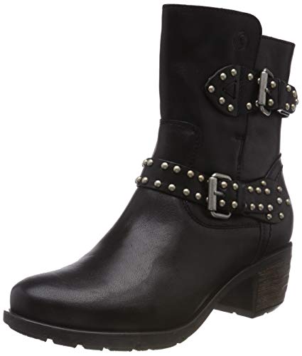 Be Natural 25410-21, Botines Femme, Noir (Black 001), 39 EU