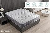 Viscografeno-soft; una viscoelástica avanzada con carbono y grafeno + soft foam; efecto antiestrés gracias a su capacidad para eliminar la electricidad estática; gran conductor que dispersa el calor rápidamente; descanso fresco; alivio de presión