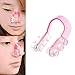 Ungfu Mall 1 Set Secret Invisible nose upward lift clip Nose up Shaping Bridge Straightening Beauty Clip Straight Nose Corrector Clip