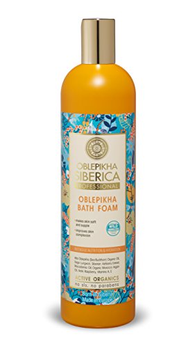 Natura Siberica Professional Oblepikha Bath Foam for Intensive Nutrition and Hydration, 550 ml