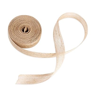 G2plus Lot 10 m Jute Toile de jute Craft ruban en toile de jute naturelle, arts Bande Idéal pour travaux manuels Décorations de mariage