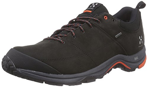 Haglöfs Mistral GT, Zapatillas de Senderismo para Hombre, Negro (True Black/Dynamite 2fa), 44 EU