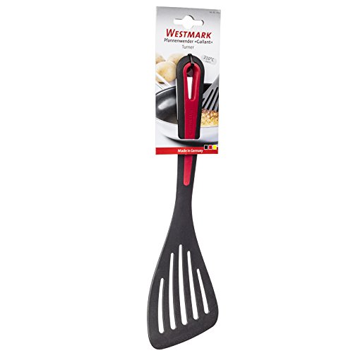 Westmark Pfannenwender, Länge: 30 cm, Kunststoff, Gallant, Schwarz/Rot, 29352270 - 6