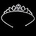 SODIAL(R)Wedding Bridal Headband Flower Girl Hair Jewelry Rhinestone Crown Tiara