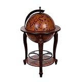 Bartisch, Hausbar, Barwagen braun, Sehr einfache und schenlle Montage