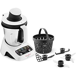 Moulinex YY2978FG Robot Cuiseur Volupta, multifonctions et compact, 3L