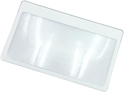 Thorani Pocket Magnifier in Credit Card Size - 3X Zoom, Ultra Thin, Flexible and Shatterproof - 1 Piece